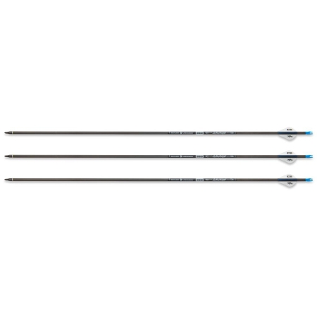 Set 3 Săgeți Carbon Savage ID6.2, 30 inch, Pene Blazer, Complet Echipate