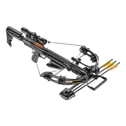 Set arbaleta compound EZ Archery Accelerator 370+ Black