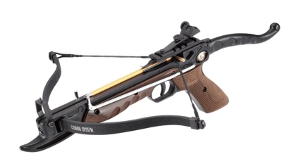 Pachet pistol arbaleta EK Archery Cobra Metal Camo + 20 sageti