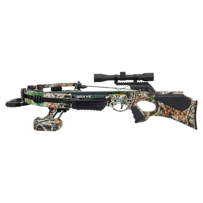 Set arbaleta compound Junxing Brave CTX 360 Camo