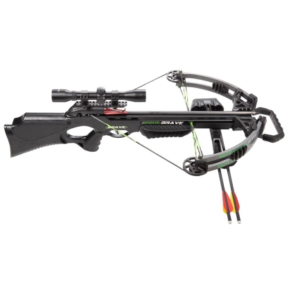 Set arbaleta compound Junxing Brave CTX 360 Black