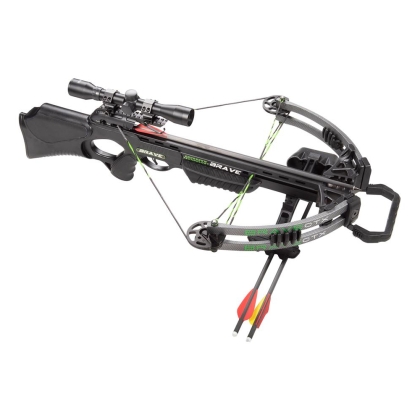 Set arbaleta compound Junxing Brave CTX 360 Black