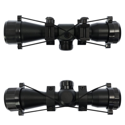 Lunetă Arbaletă Aluminiu X-BOW FMA 4x32 cu Reticul Iluminat