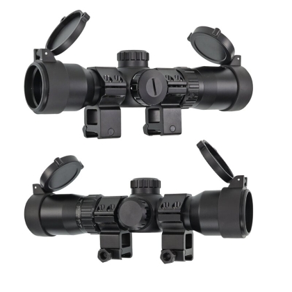 Оптически мерник X-BOW FMA 1.5-5x32 IR за арбалет с променливо увеличение и осветена мишена