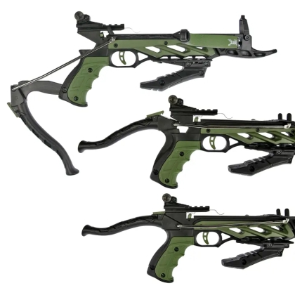 Арбалет пистолет Man Kung Alligator TCS1 Green