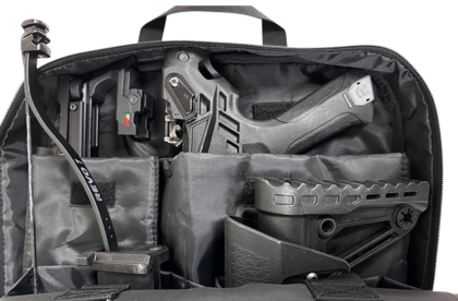 Geantă Tactică EK Archery pentru Arbaleta REVO 7, Sistem MOLLE