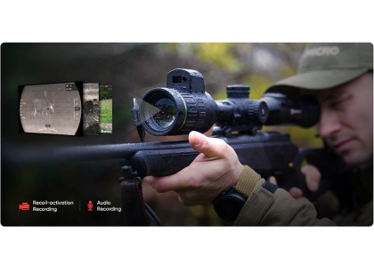 HikMicro Alpex 4K A50EL LRF, 30-милиметров нощен визьор с Ultra-HD резолюция