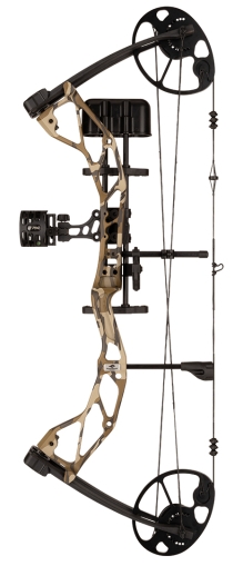 Set Arc Compound Diamond Radian Mossy Oak Bottomland, Pachet Complet "Ready-to-Shoot"