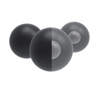 Bile T4E Rubberball Impact RBI .43, Miez Oțel, 1.96 g, 10 bucăți