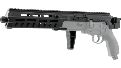 Kit Conversie Carabină T4E HDR 50 / TR 50, Extensie Țeavă & Pat Pliabil
