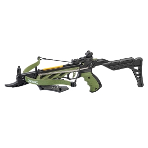 Pistol arbaleta Man Kung Alligator TCS2 Green + 12 sageti bonus