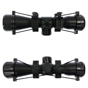 Lunetă Arbaletă Aluminiu X-BOW FMA 4x32 cu Reticul Iluminat