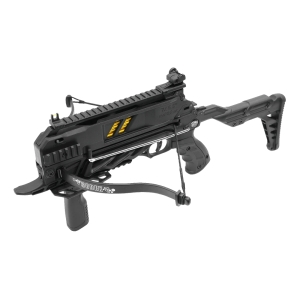 Pistol Arbaletă cu Repetiție Man Kung MK-TCS Sobek, Negru, 185 FPS, 80 lbs