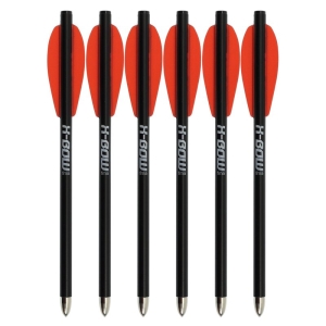 Set 6 săgeți Carbon X-BOW FMA pentru Arbalete Pistol Deep Penetration