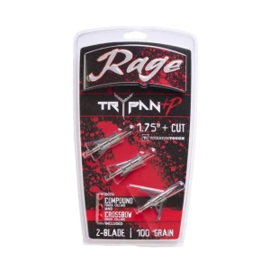 Комплект от 3 Rage Black Series Trypan +P титанови ловни върхове