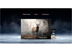HikMicro Alpex 4K A50EL LRF, Lunetă Night Vision Ultra-HD 30mm