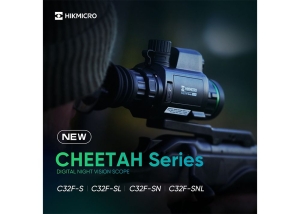HikMicro Cheetah Clip-On 940 nm IR, Night Vision 3-în-1 cu Reticul
