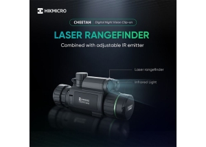 HikMicro Cheetah LRF 850 nm IR, Lunetă Night Vision cu Telemetru Laser