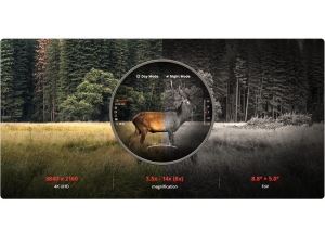HikMicro Alpex 4K A50E, Lunetă Ultra-HD și Design Clasic de 30mm