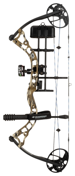 Set Arc Compound Diamond Infinite Edge Pro Legacy, Mossy Oak Bottomland, Ultra-Ajustabil 5-65 lbs, 13-31 inch