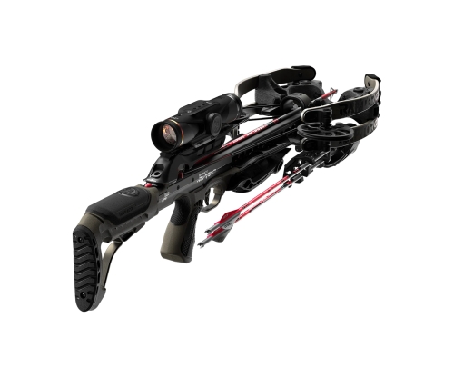 Set Arbaletă Compound Barnett Hyper Raptor GTX, 425 fps, Cycloptic-X PT