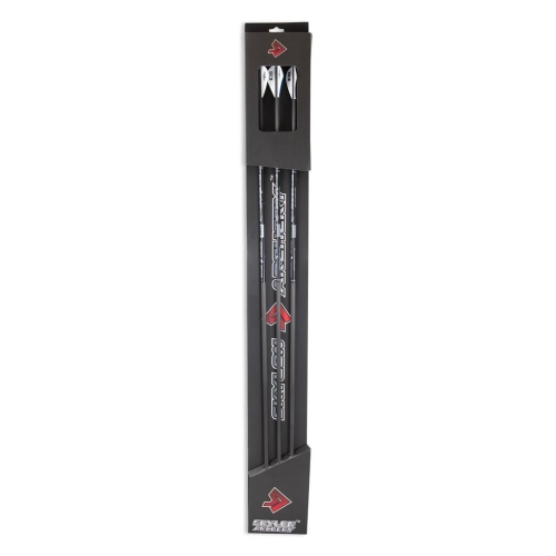 Set 3 Săgeți Carbon Savage ID6.2, 30 inch, Pene Blazer, Complet Echipate
